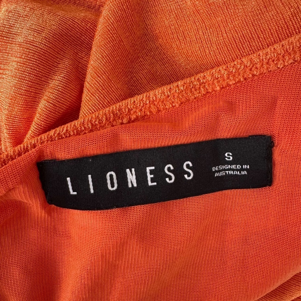 PRINCESS POLLY The Goddess Crop Top Orange - Picture 7 of 7